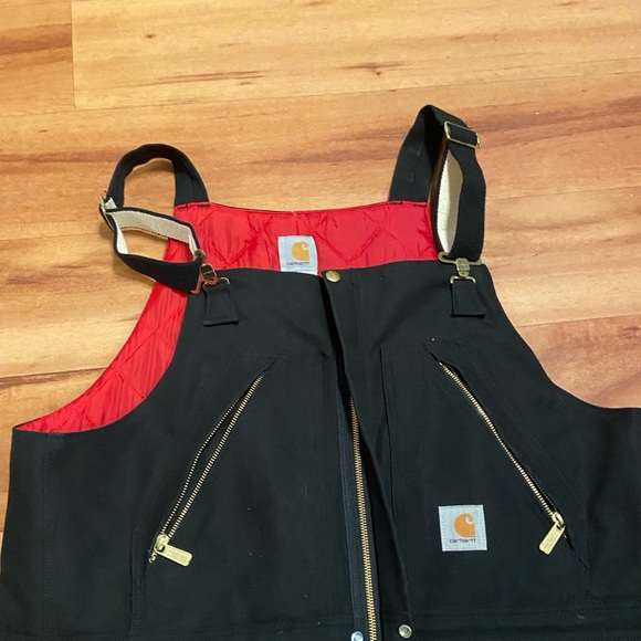 Men’s Insulated Bib Overall Carhartt W40 x L30 - Picture 4 of 8
